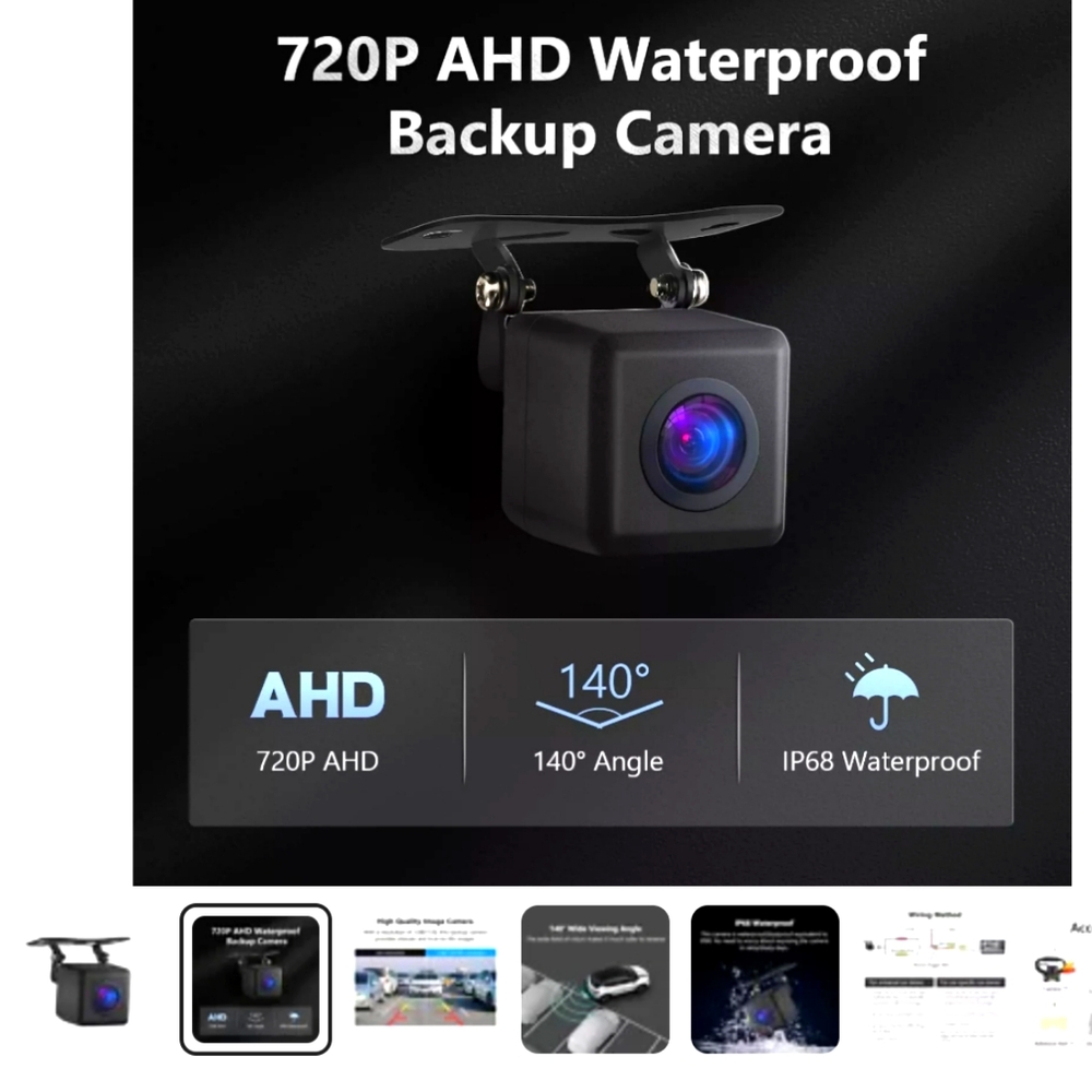 2022 Eonon AO125 backup camera wide angle, waterproof, rear view.